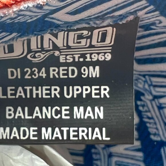 New Dingo Size 9 Tooled Red Leather Western Wedges Platform Clogs Sandals Shoes - Picture 13 of 13